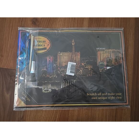 2 Pack Scratch Art Rainbow Painting Paper, Sketch Pad DIY Night View... - Picture 9 of 9